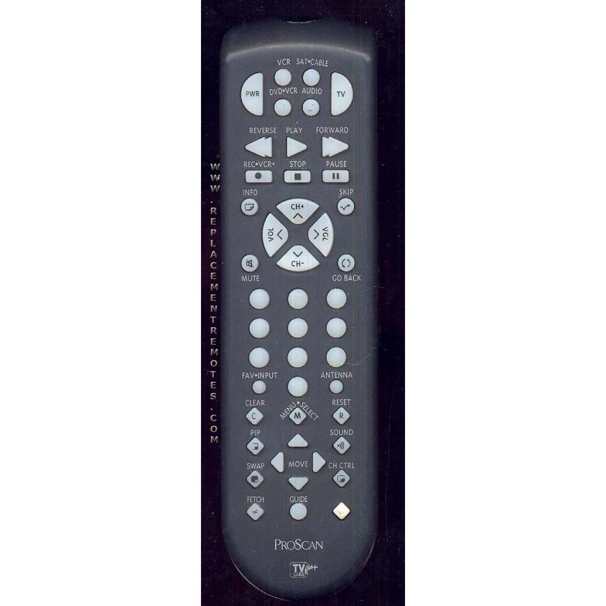 Proscan-RCA CRK83ML1 TV Remote Control