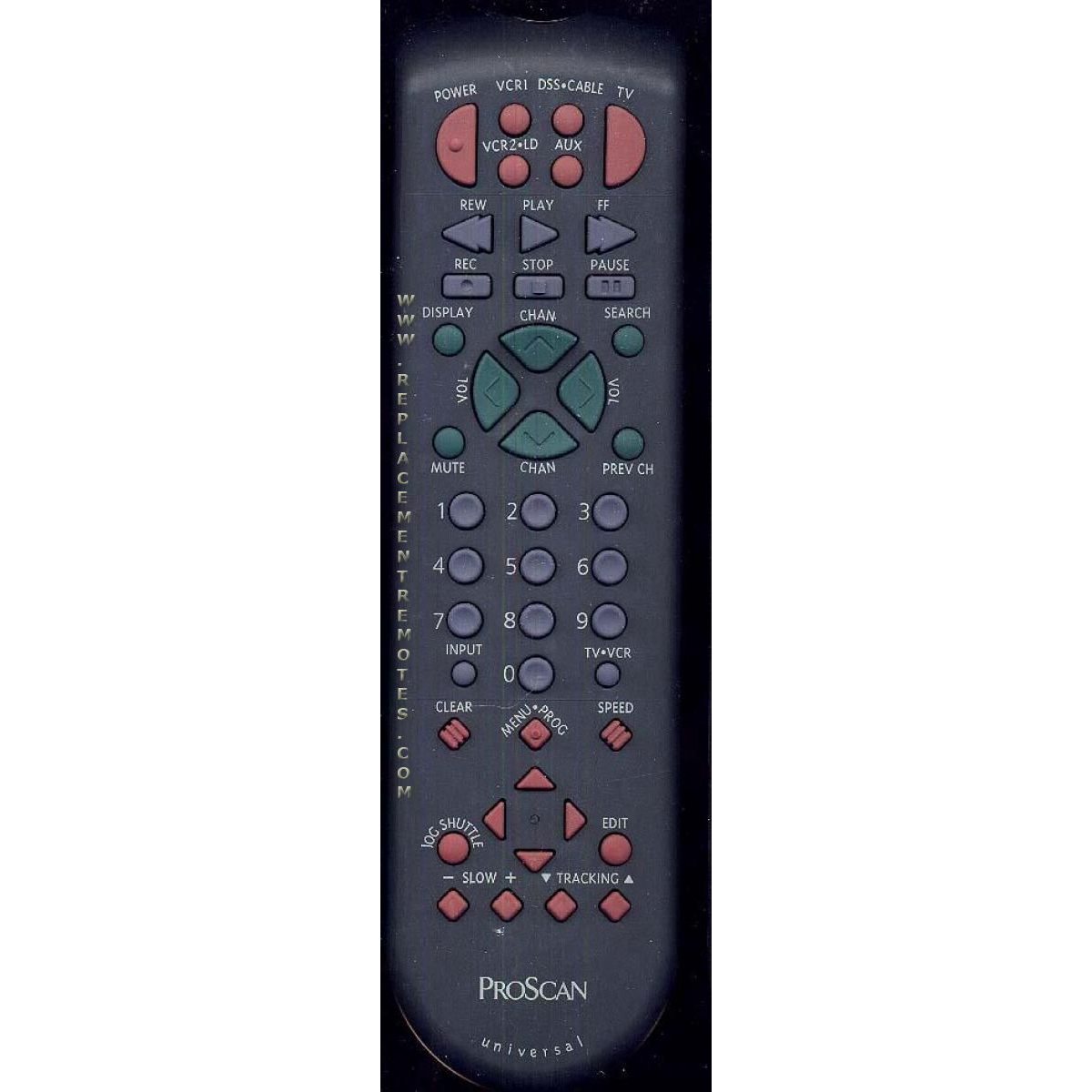 Proscan-RCA CRK83X TV Remote Control