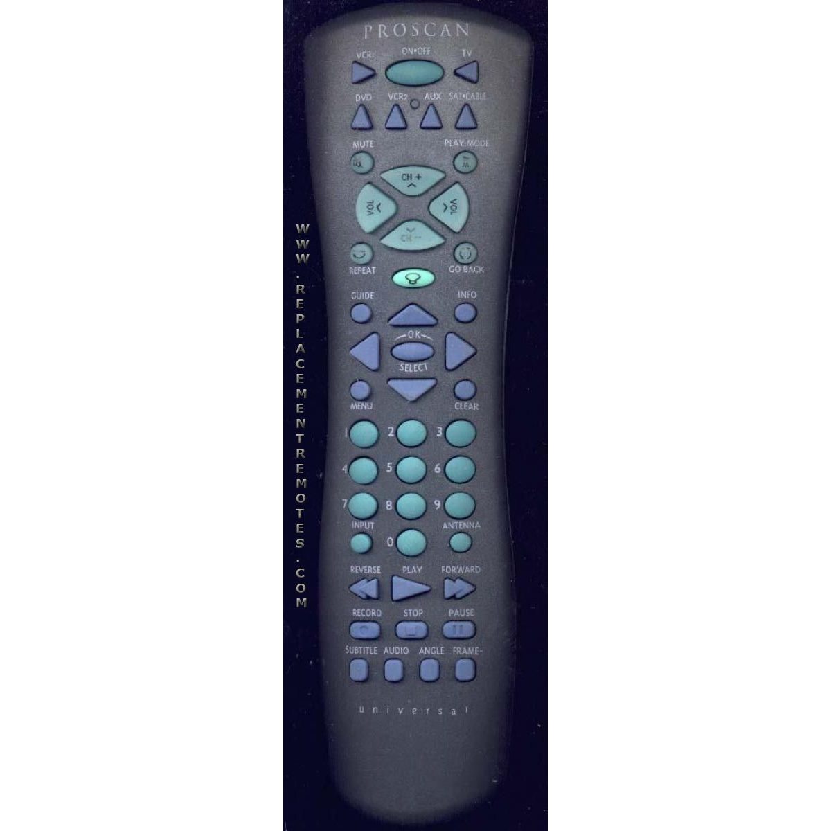 Proscan-RCA PS1015 TV Remote Control