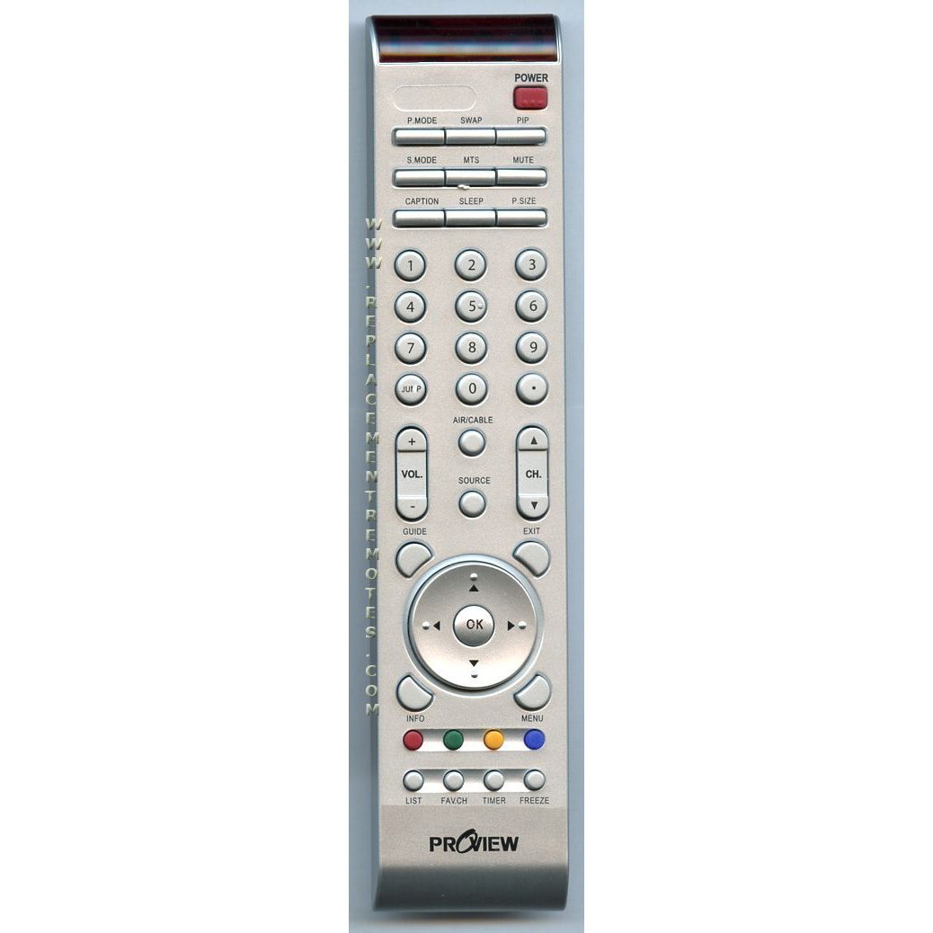 Proview RAC06PA320021CM TV Remote Control