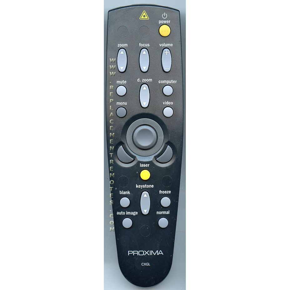 Proxima CXGL Projector Remote Control