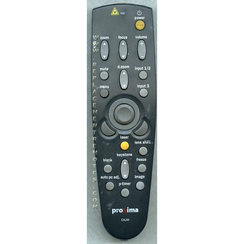 Proxima CXJW Projector Remote Control