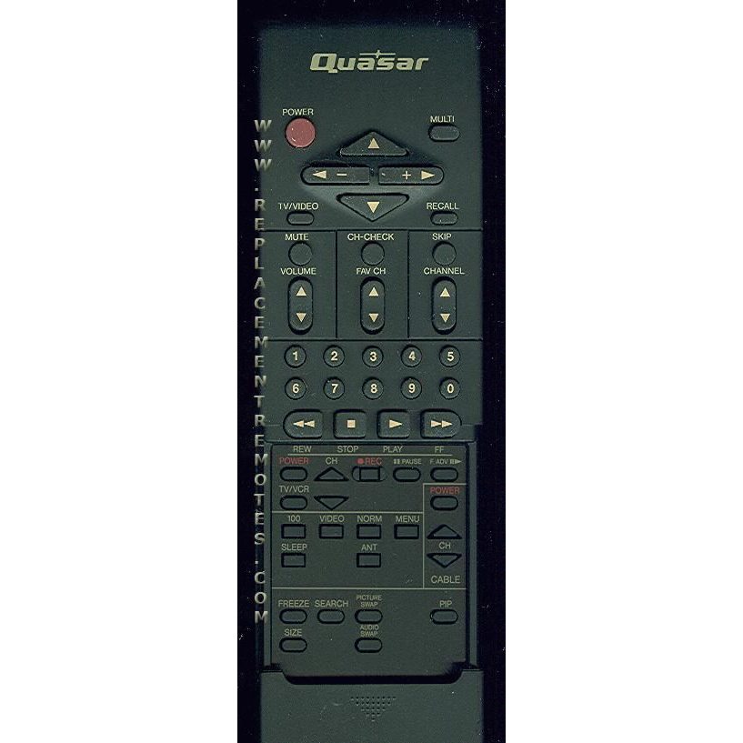 Quasar EUR51715G Receiver Remote Control