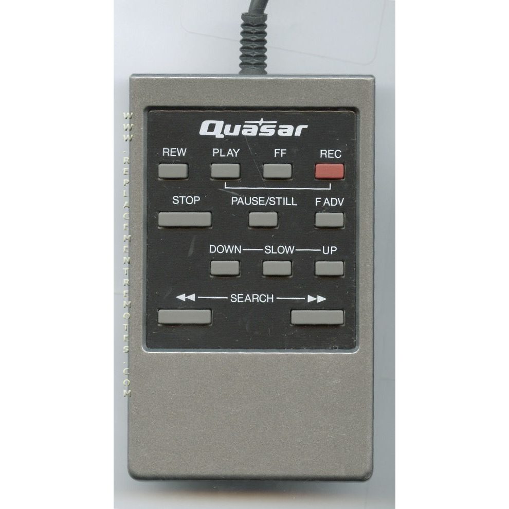 Quasar VSQS0122 VCR Remote Control