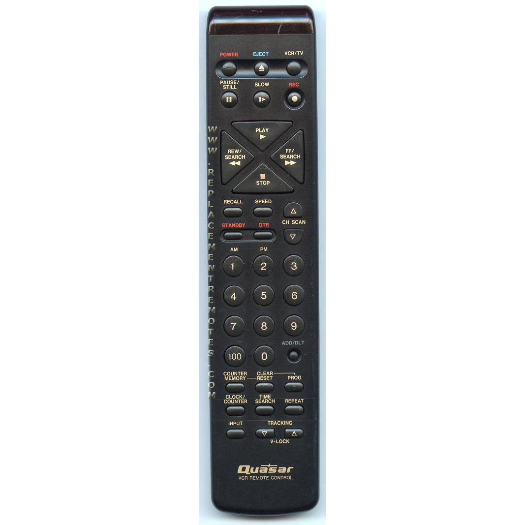 Quasar VSQS1145 VCR Remote Control