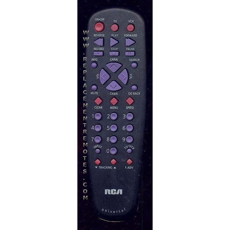 RCA 033228 TV/VCR Remote Control