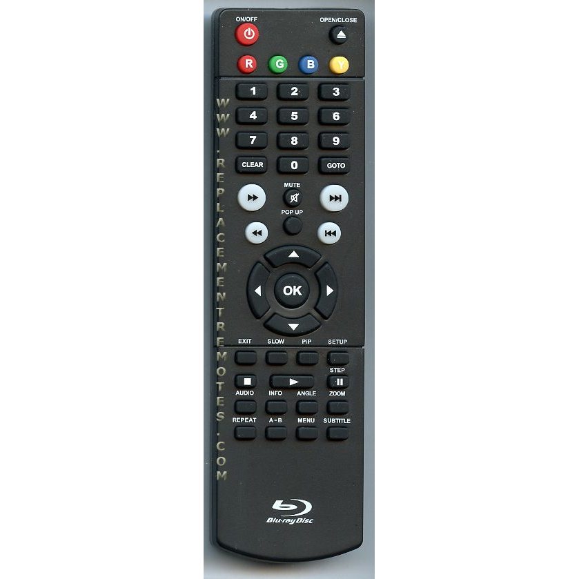 RCA BRC11072E REMOTE Blu-ray Remote Control