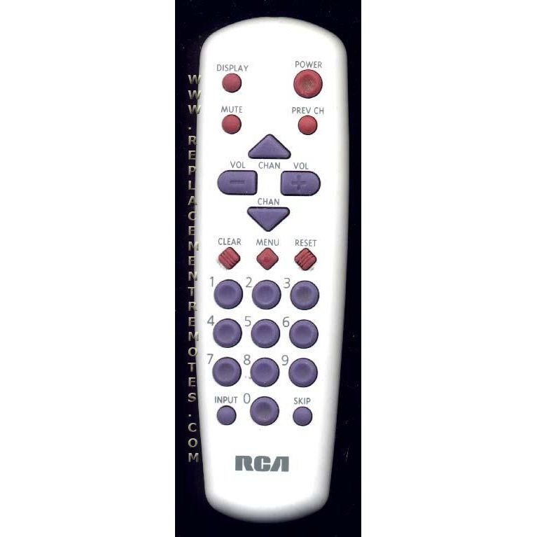 RCA CRK10A1W TV Remote Control