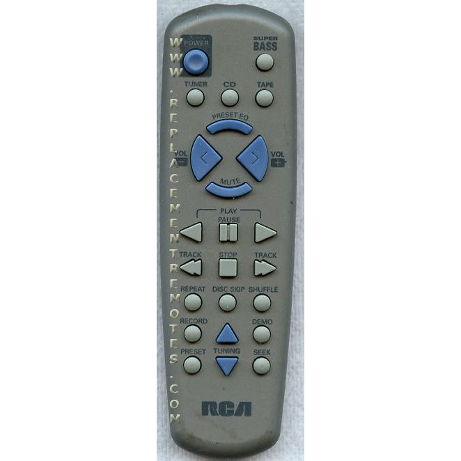 RCA CRK291D1 Audio Remote Control