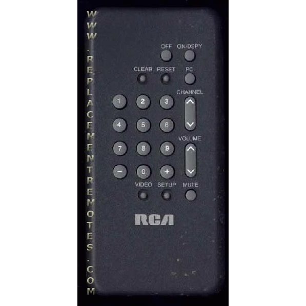 RCA CRK52A TV Remote Control