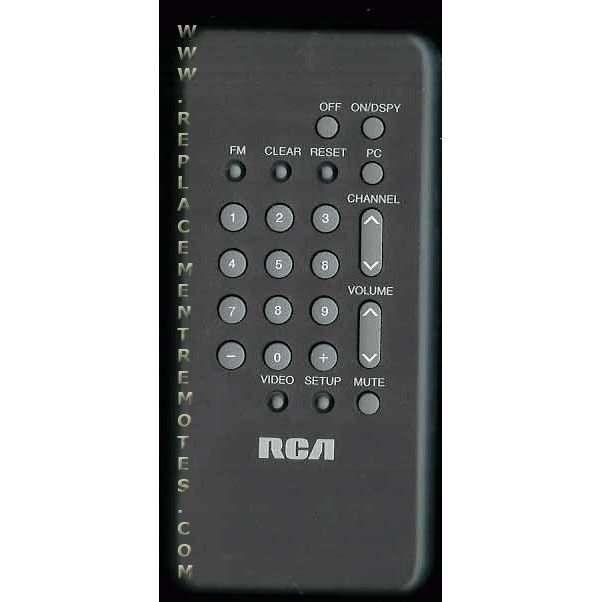 RCA CRK52H TV Remote Control