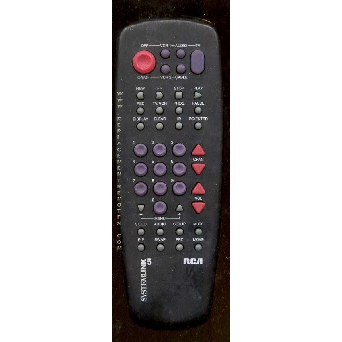 RCA CRK59H TV Remote Control