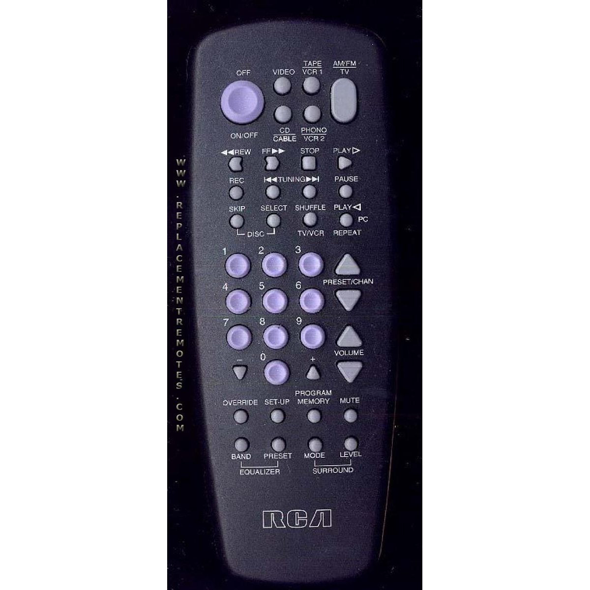 RCA CRK59S TV Remote Control