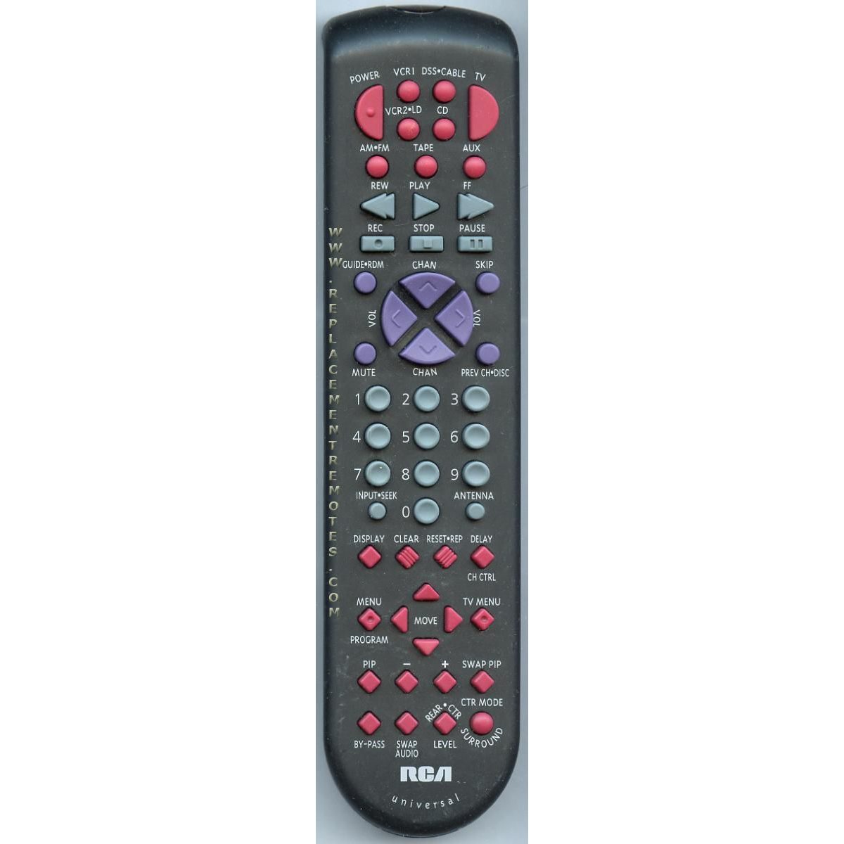 RCA CRK67A1 TV Remote Control