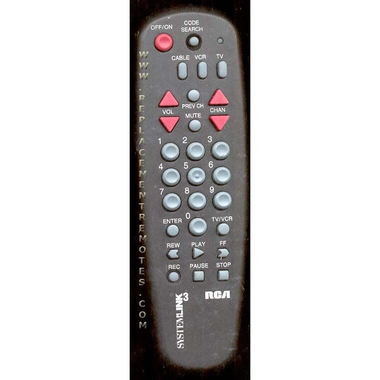 RCA CRK68B2 3-Device Universal Remote Control