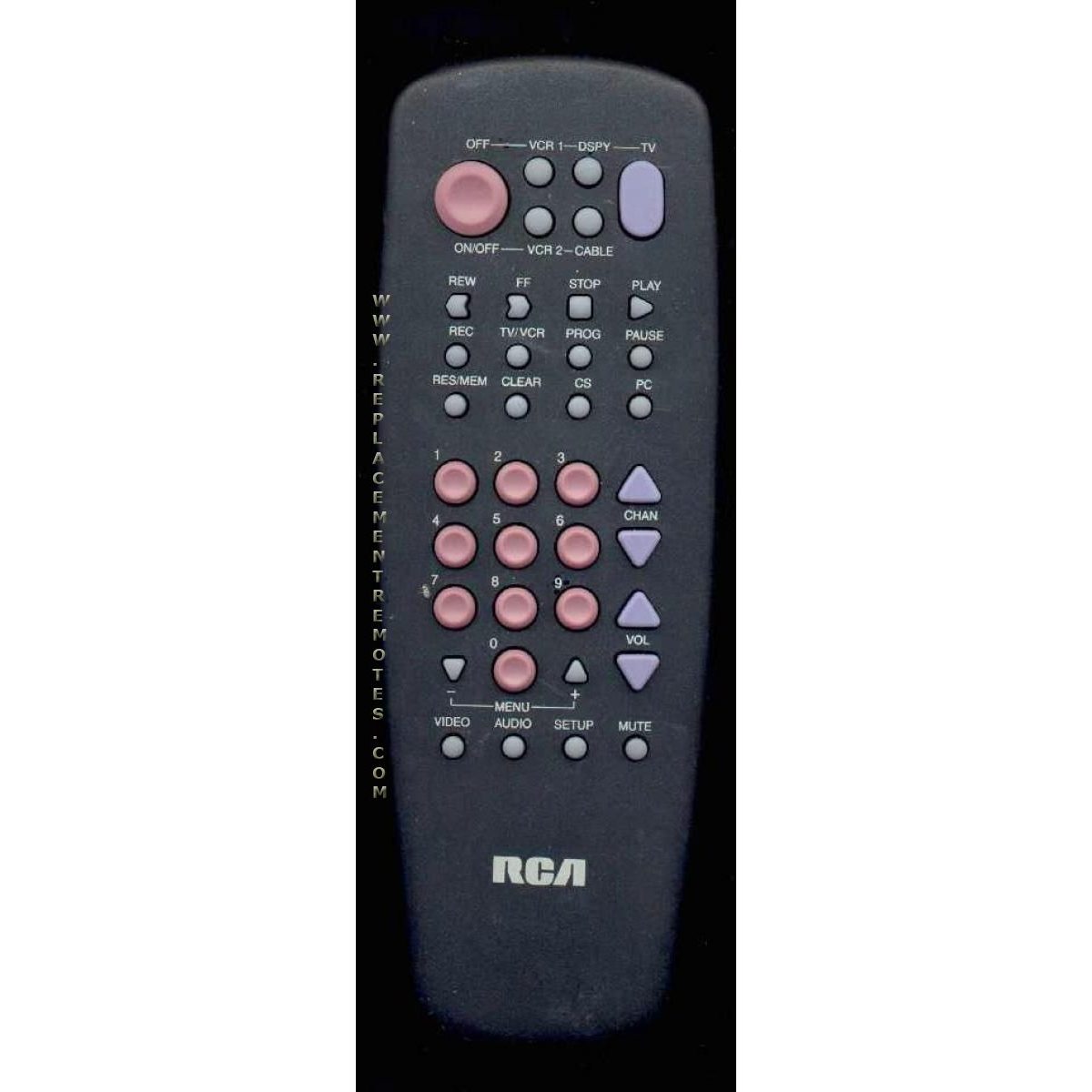 RCA CRK69B1 TV Remote Control