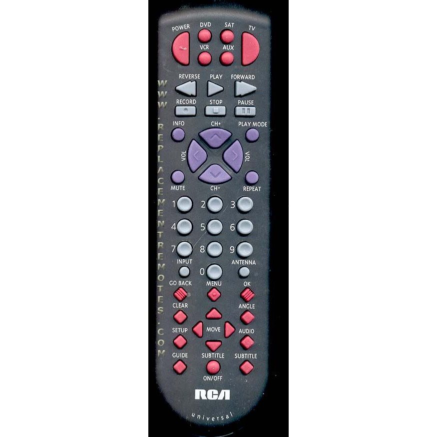 RCA CRK70DG1 TV Remote Control