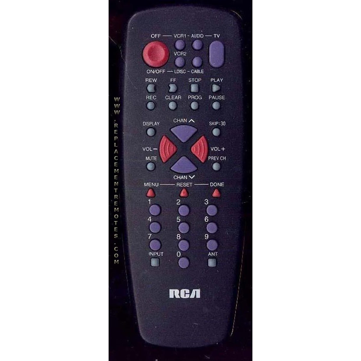 RCA CRK71B1 TV Remote Control