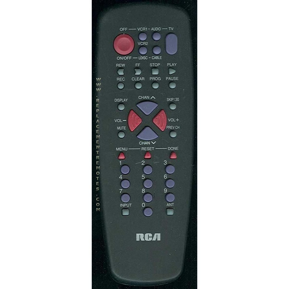 RCA CRK71G1 TV Remote Control