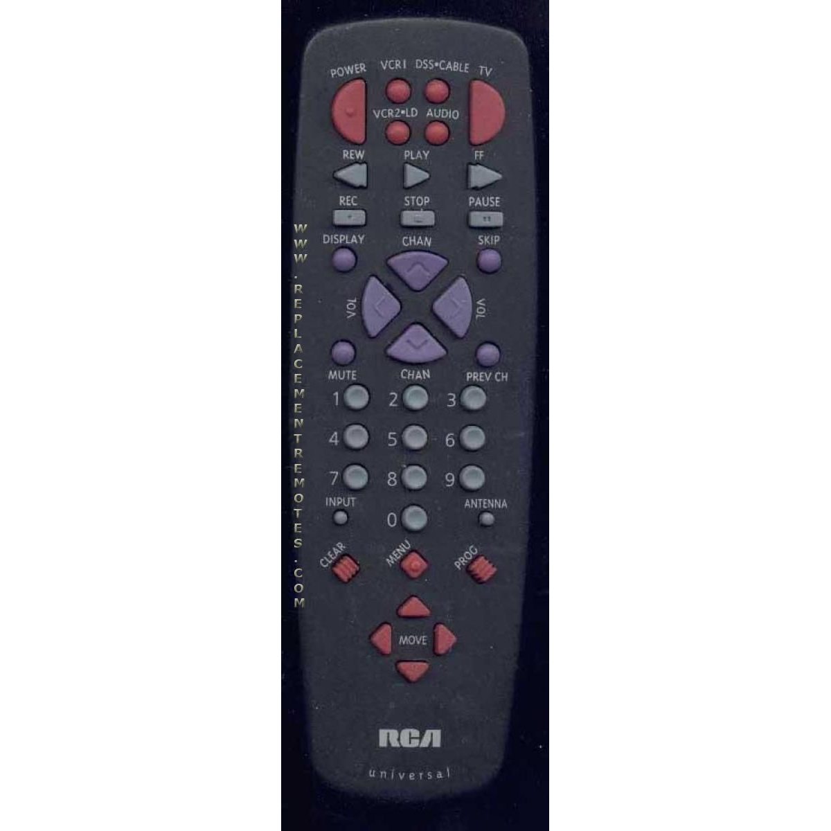 RCA CRK74J1 TV Remote Control