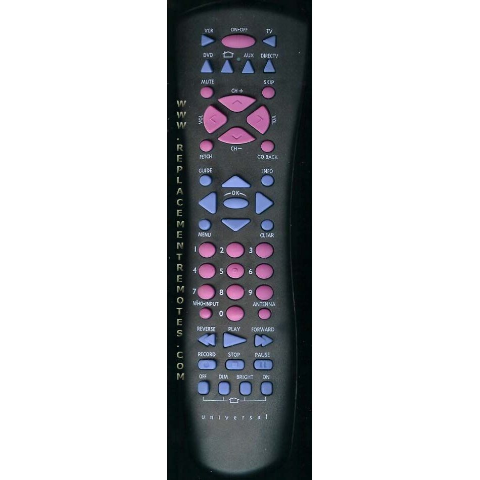 RCA CRK76SD1 Satellite Remote Control