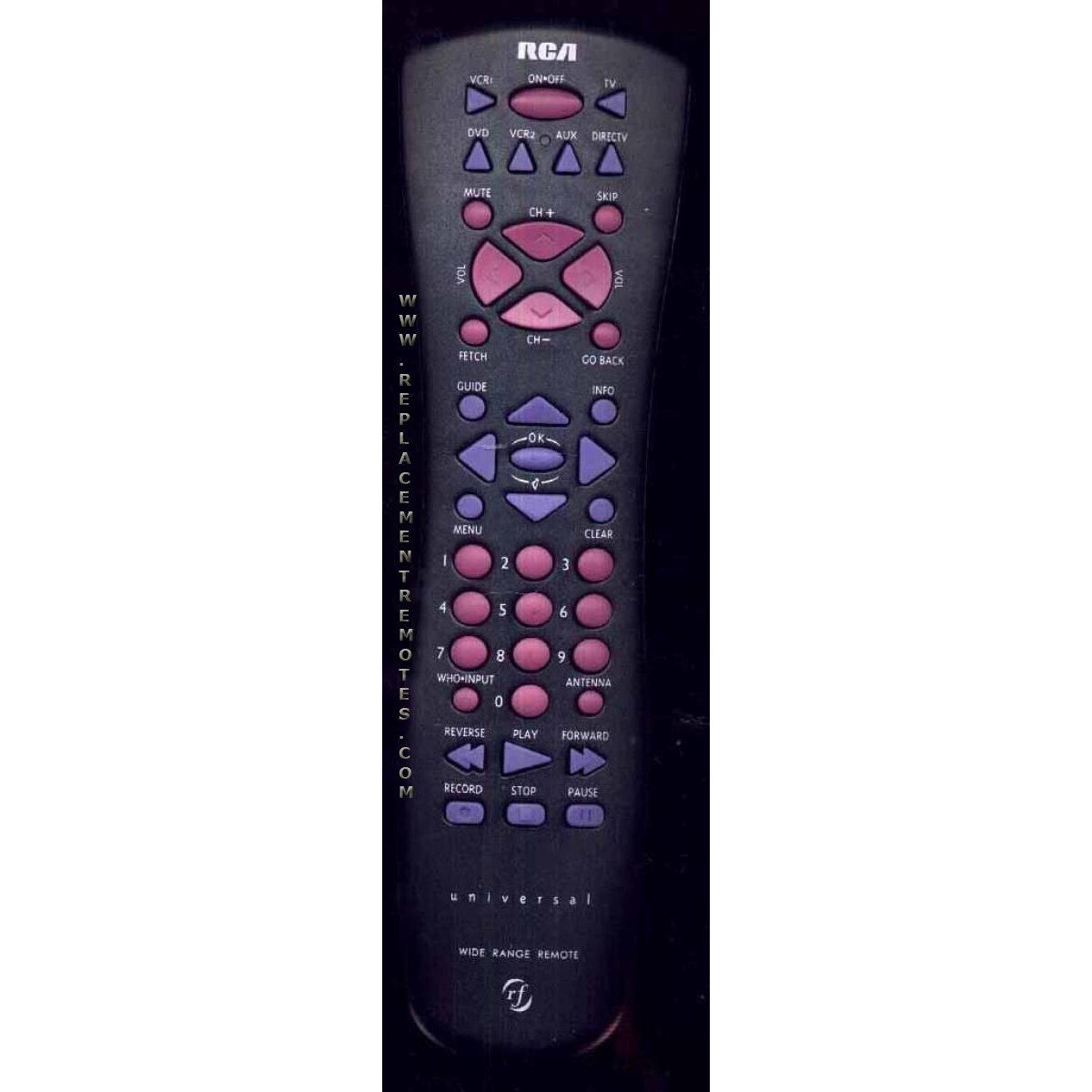 RCA CRK76SH1 TV Remote Control