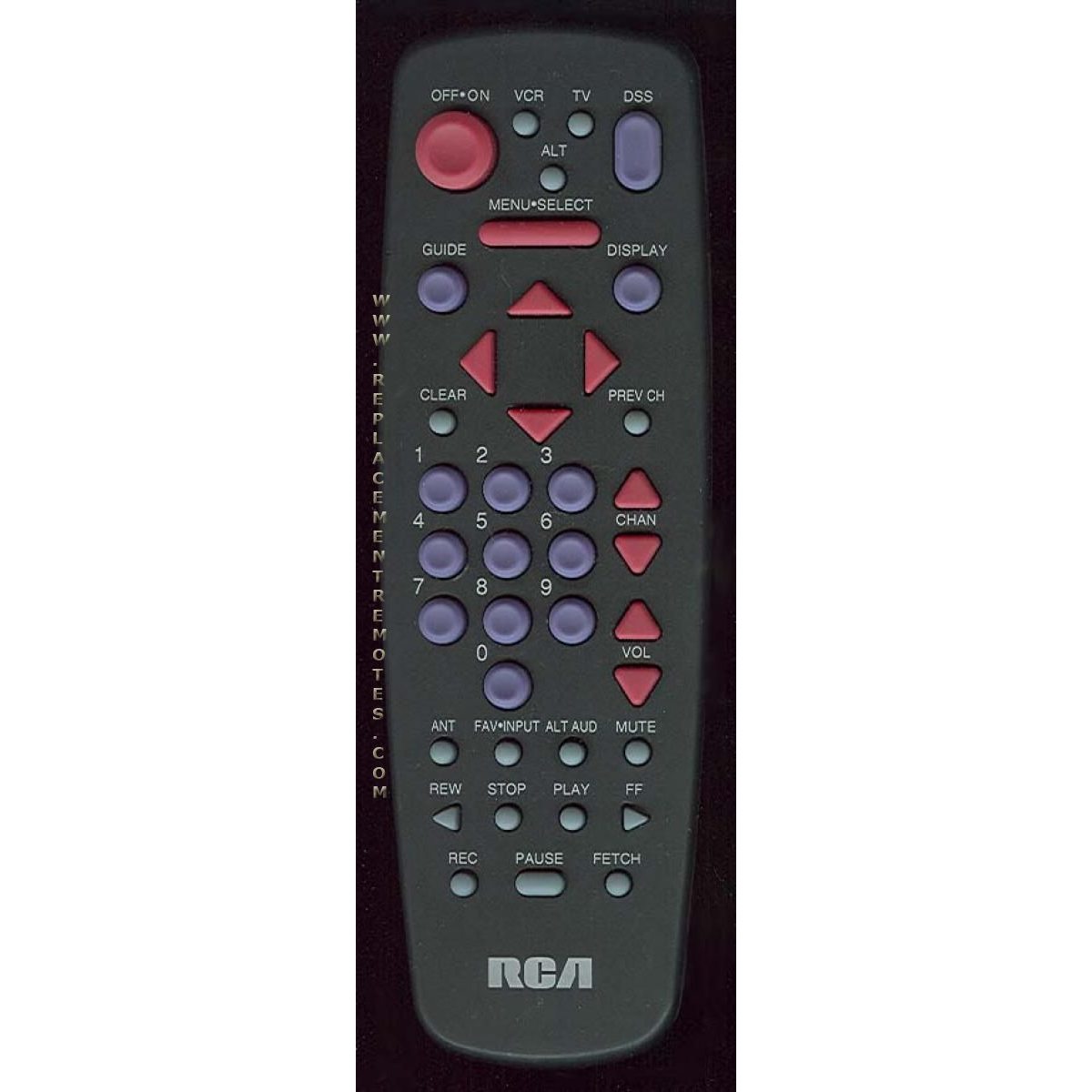 RCA CRK91FF1 TV Remote Control