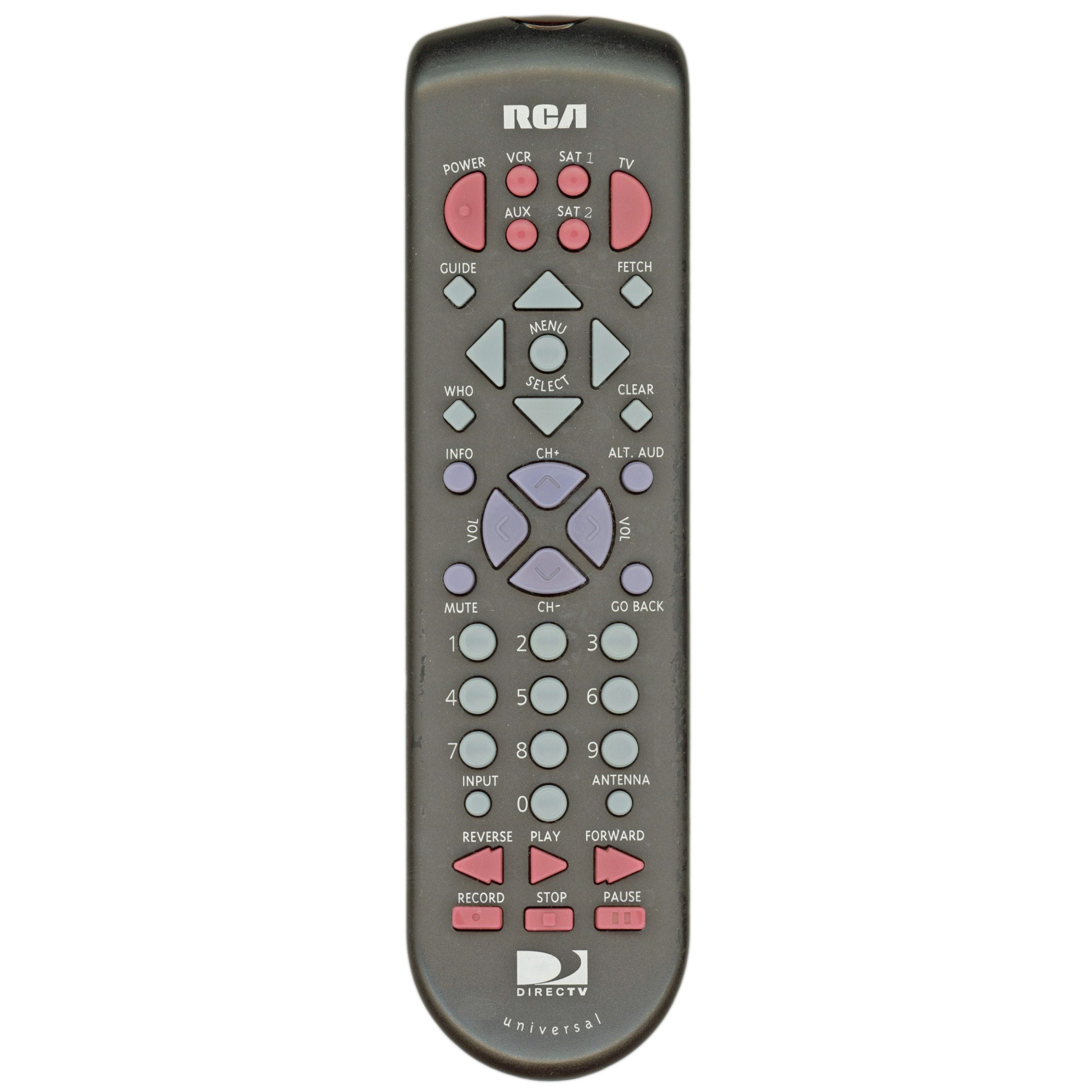 RCA CRK93A1 Satellite Remote Control