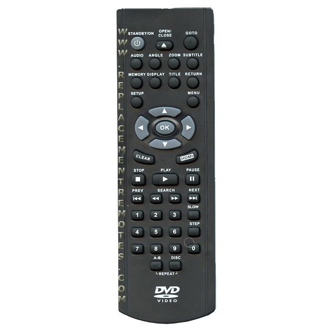 RCA DRC277B REMOTE DVD Remote Control