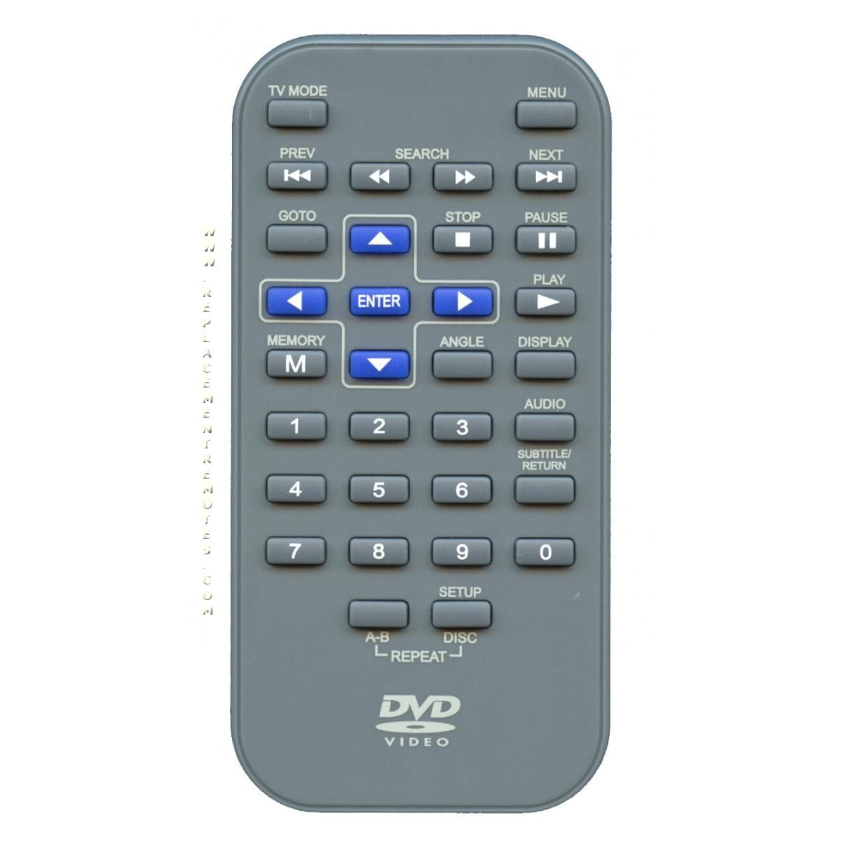 RCA DRC6296/BLUE DVD Remote Control