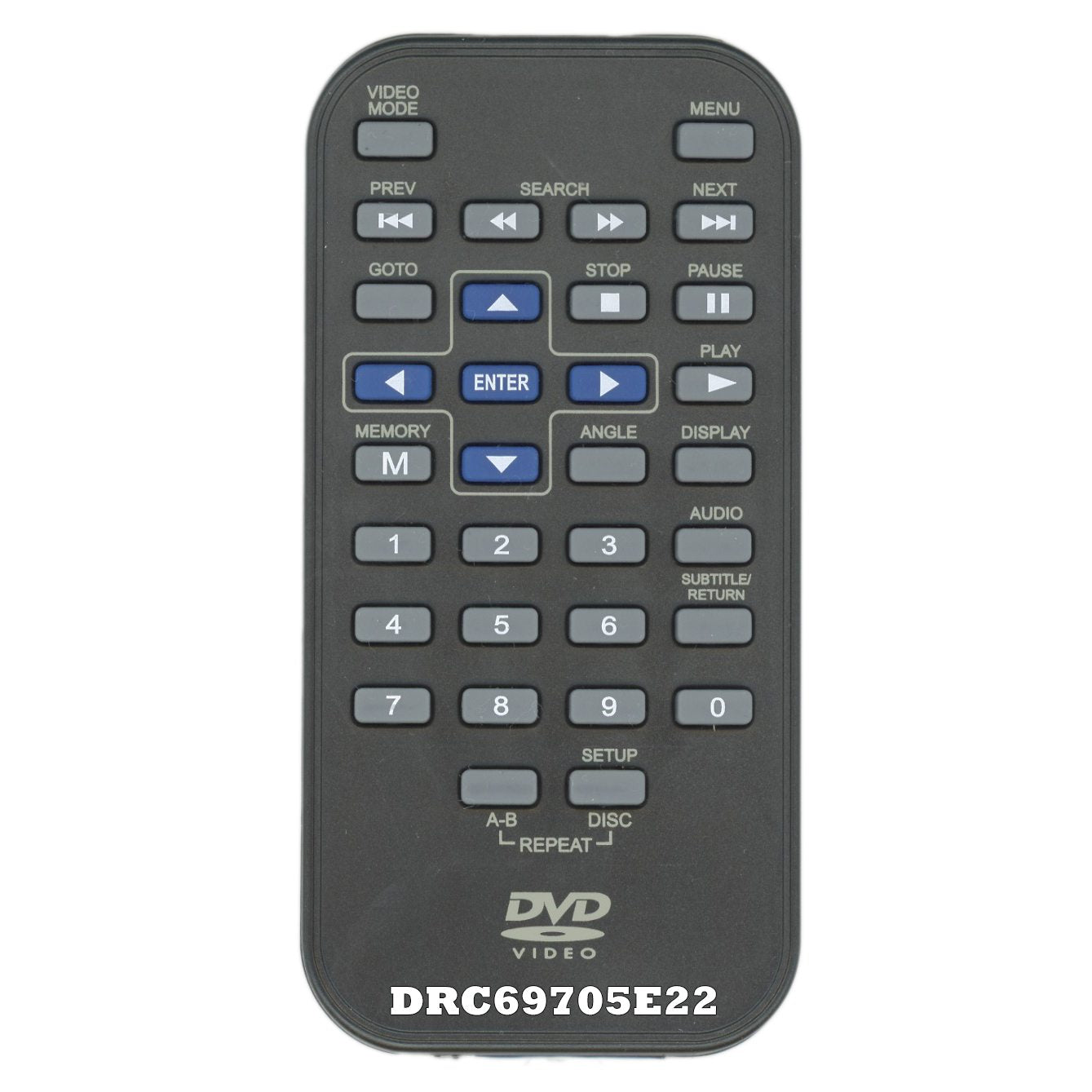 RCA DRC69705E22 DVD Remote Control