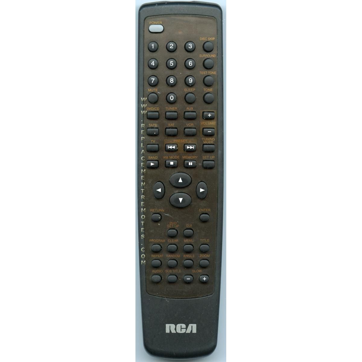 RCA HTS5000 Audio Remote Control