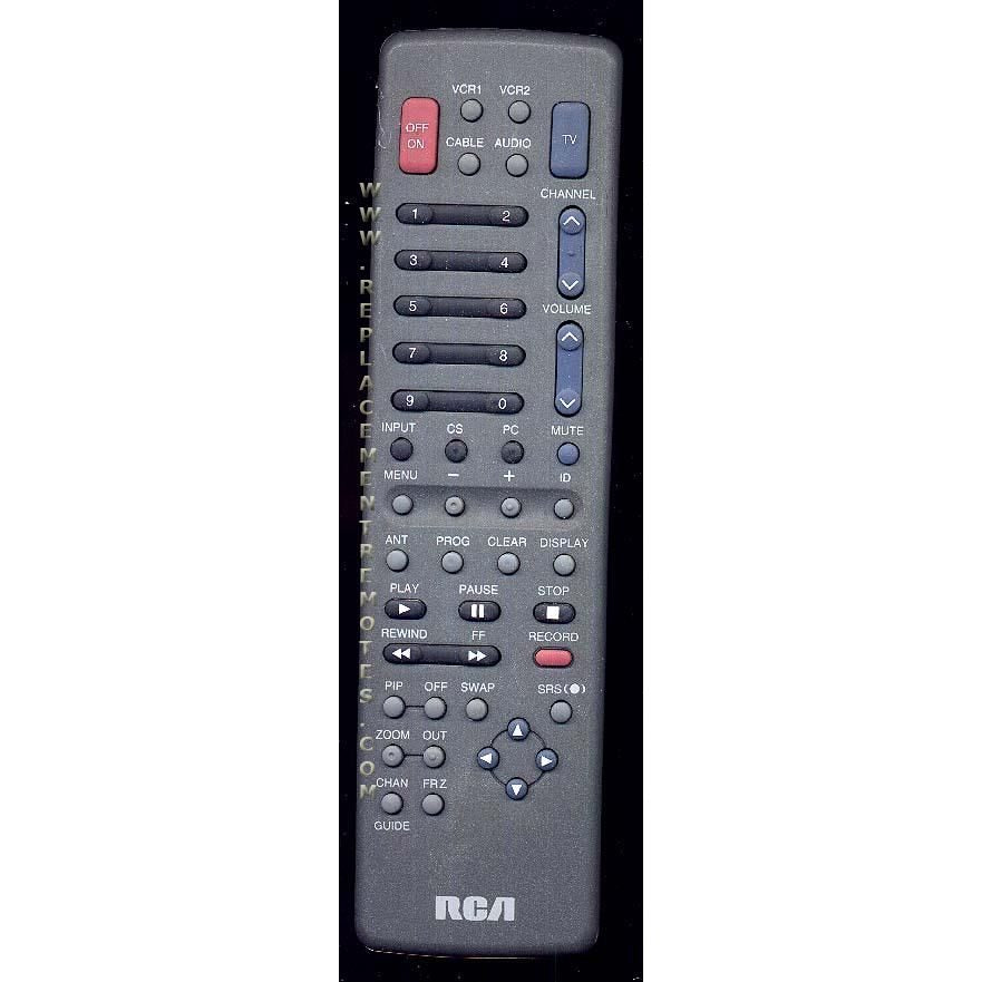 RCA P60100EB TV Remote Control