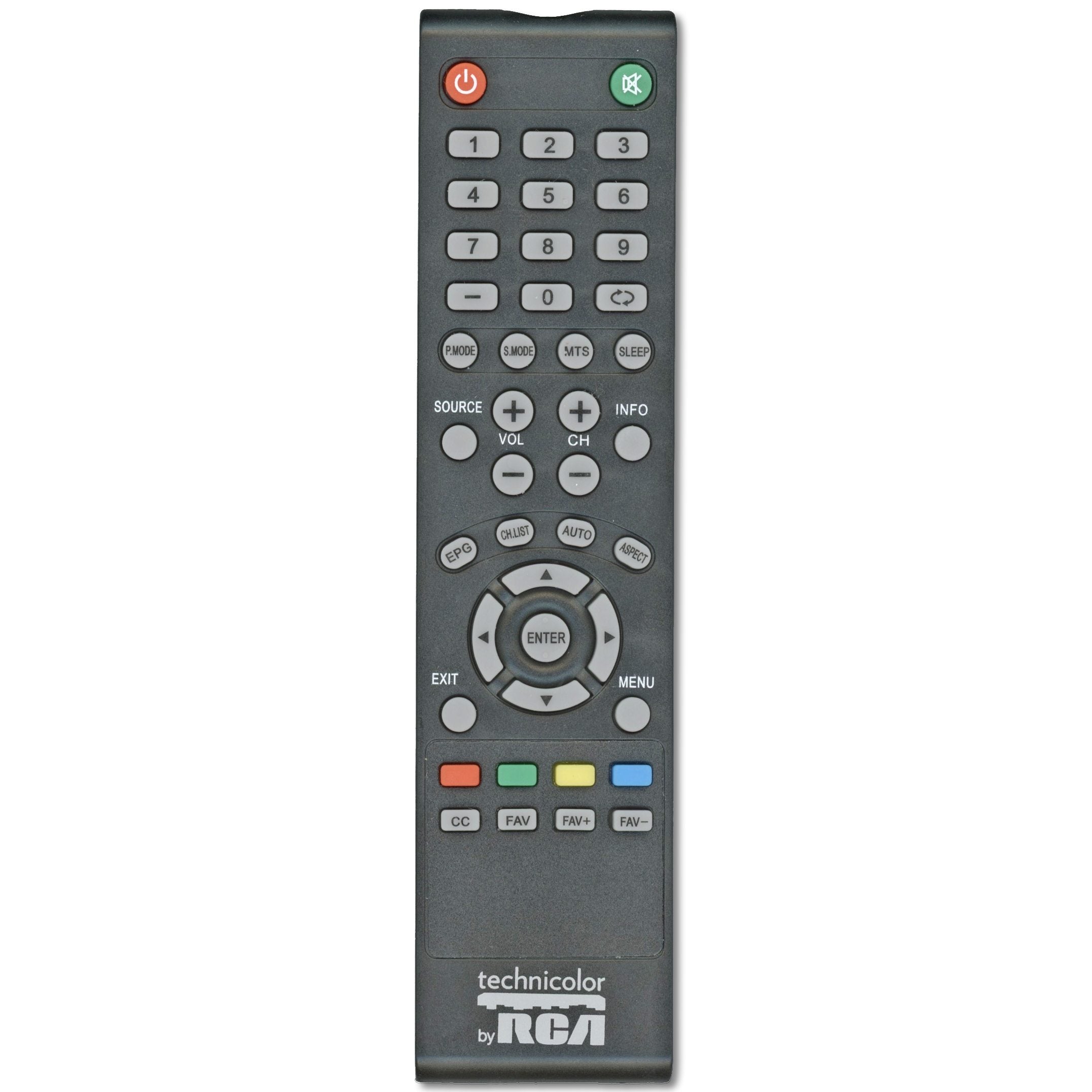 RCA R0032REM Technicolor TV Remote Control