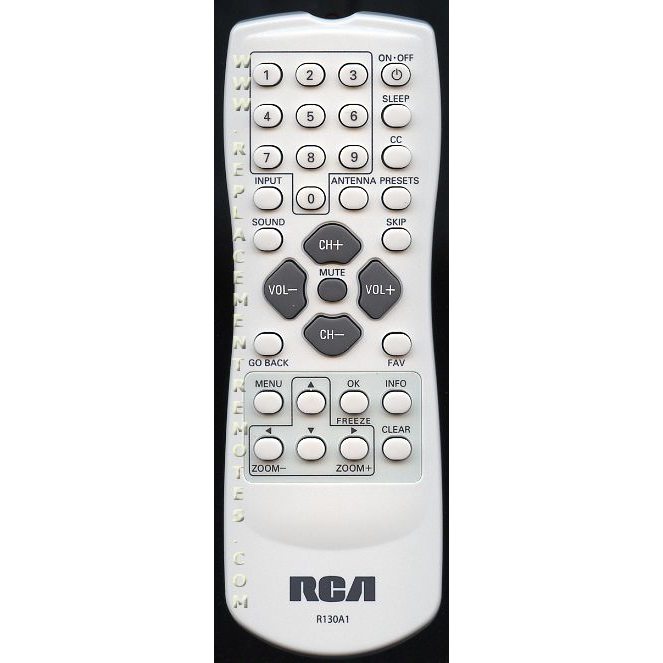 RCA R130A1 TV Remote Control