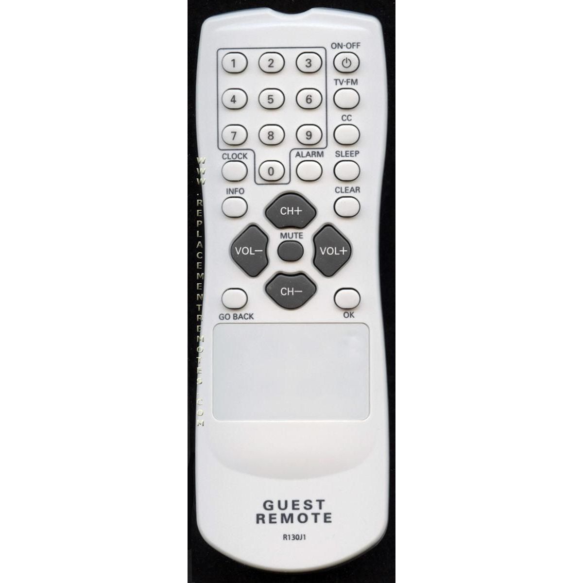 RCA R130J1 Guest TV Remote Control