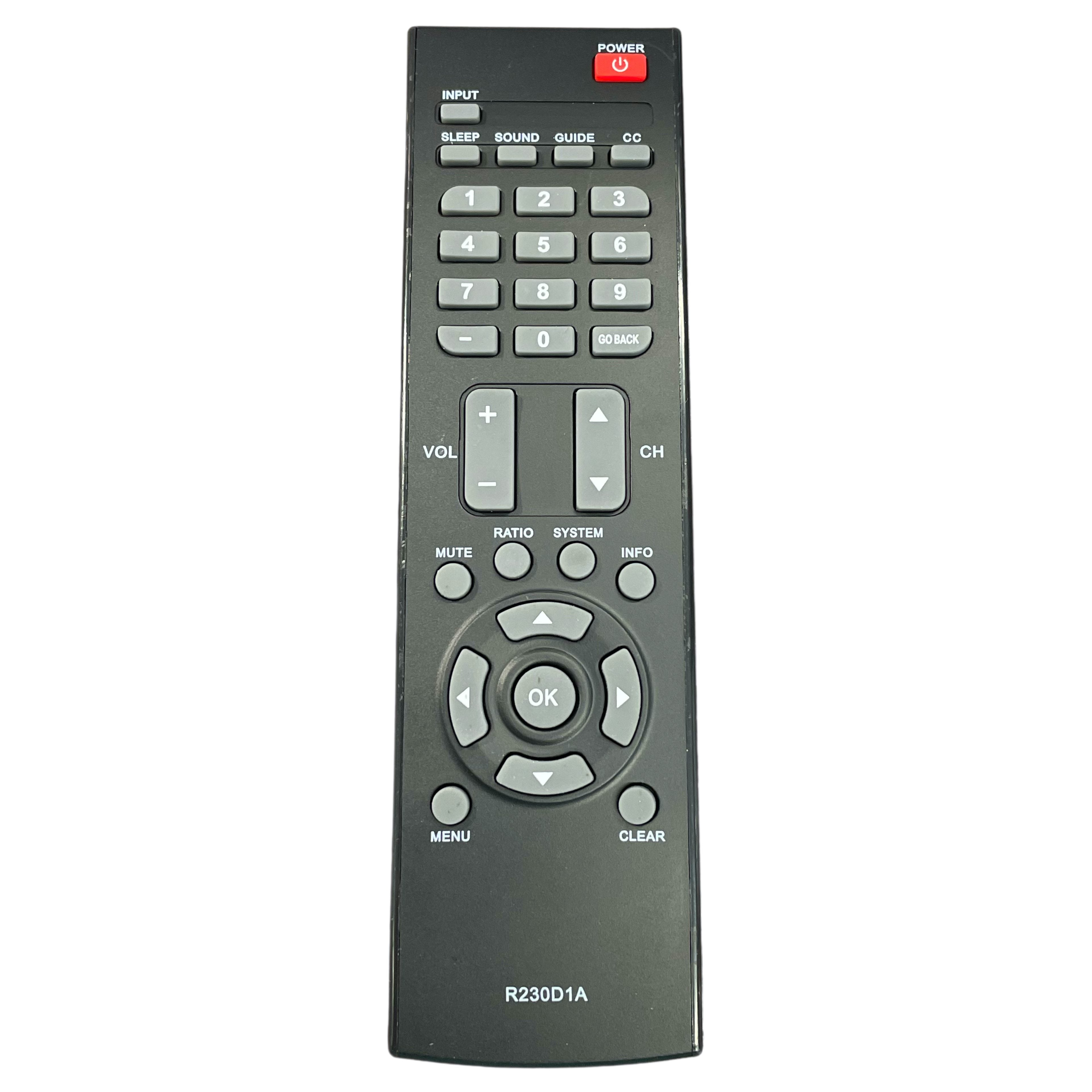 RCA R230D1A Guest TV Remote Control