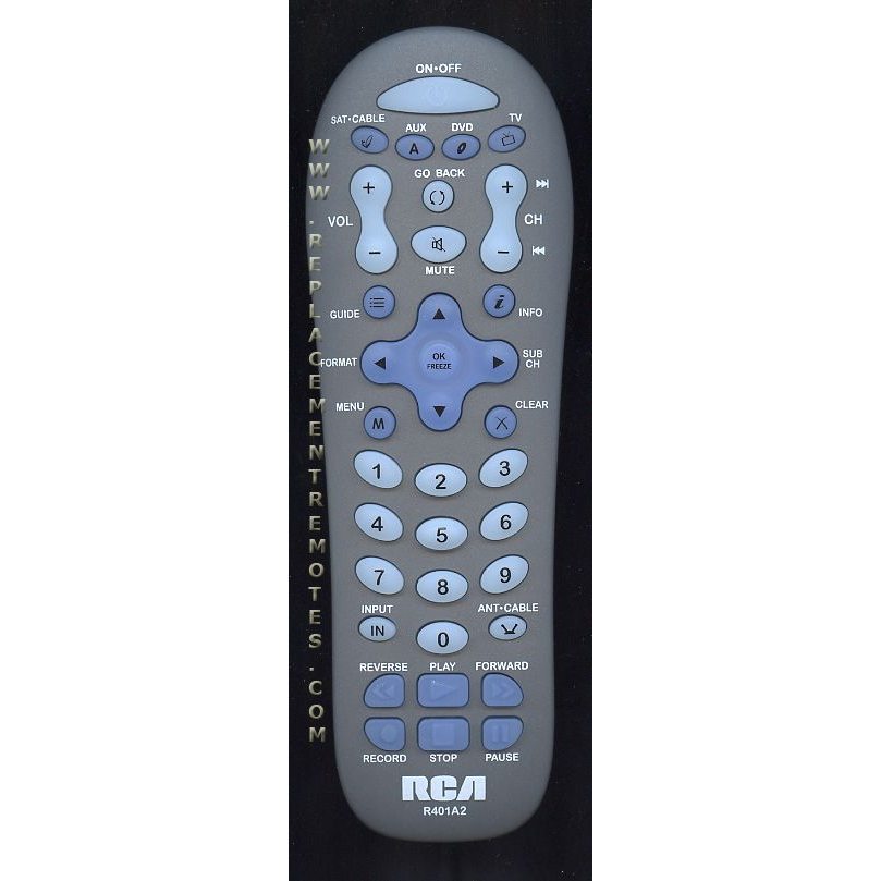 RCA R401A2 TV Remote Control