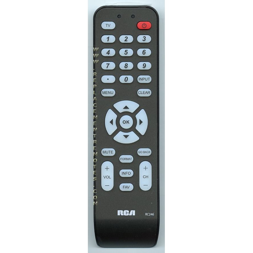 RCA RC246 TV Remote Control