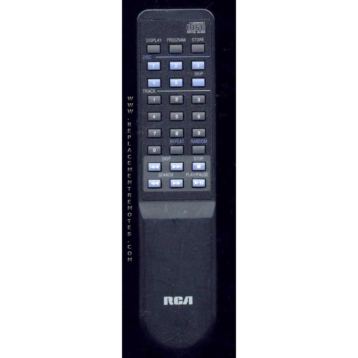 RCA RCAD20 CD Remote Control