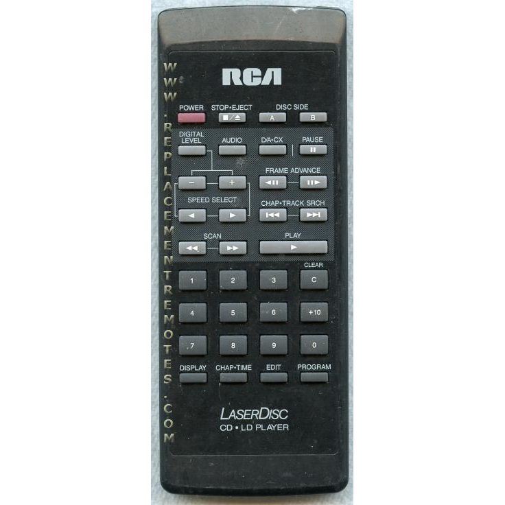 RCA RCNN120 Laser Disc Remote Control