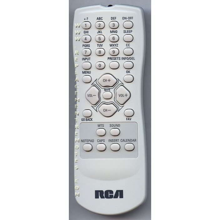 RCA RCR130TB1 TV Remote Control