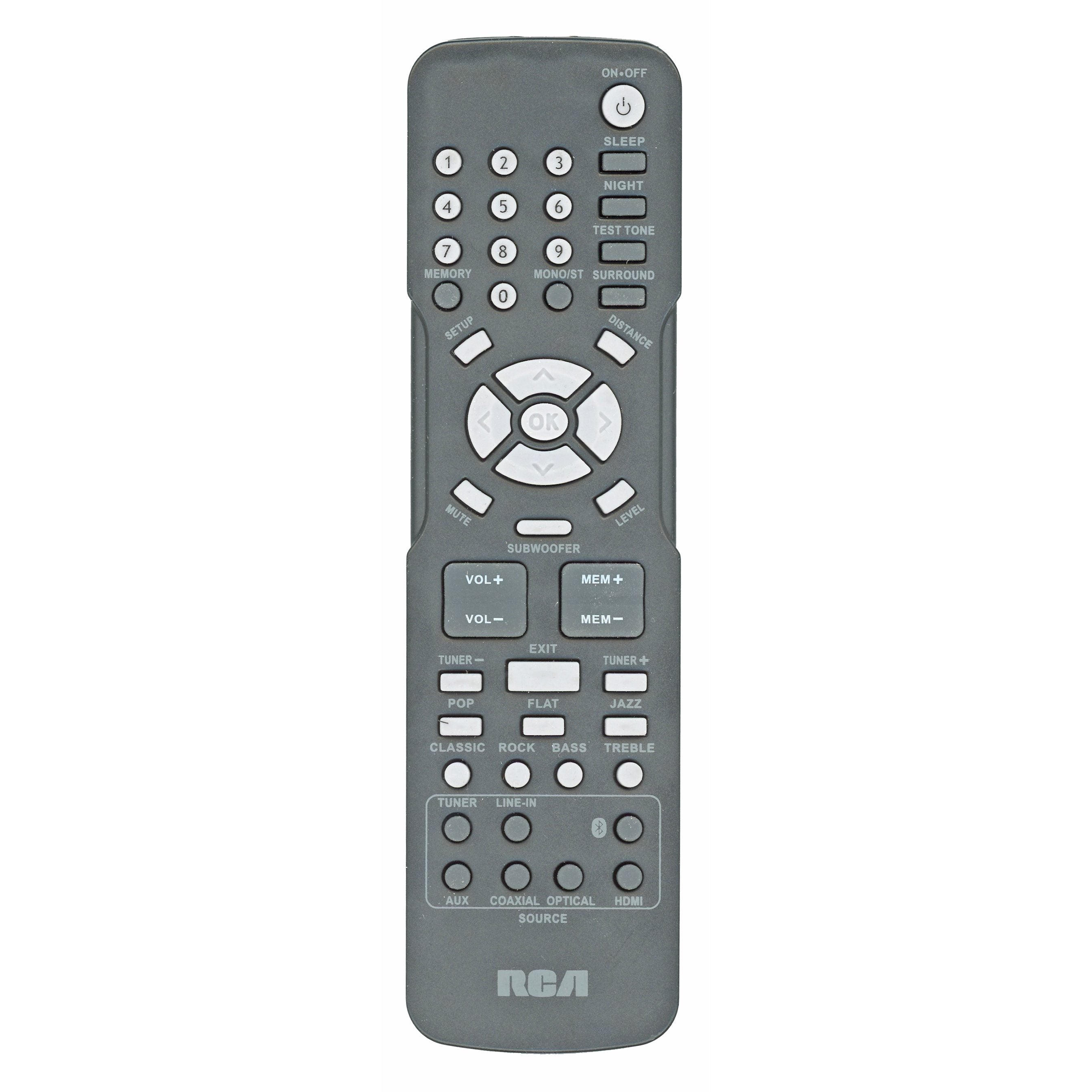 RCA RCR192AB2 Home Theater Remote Control