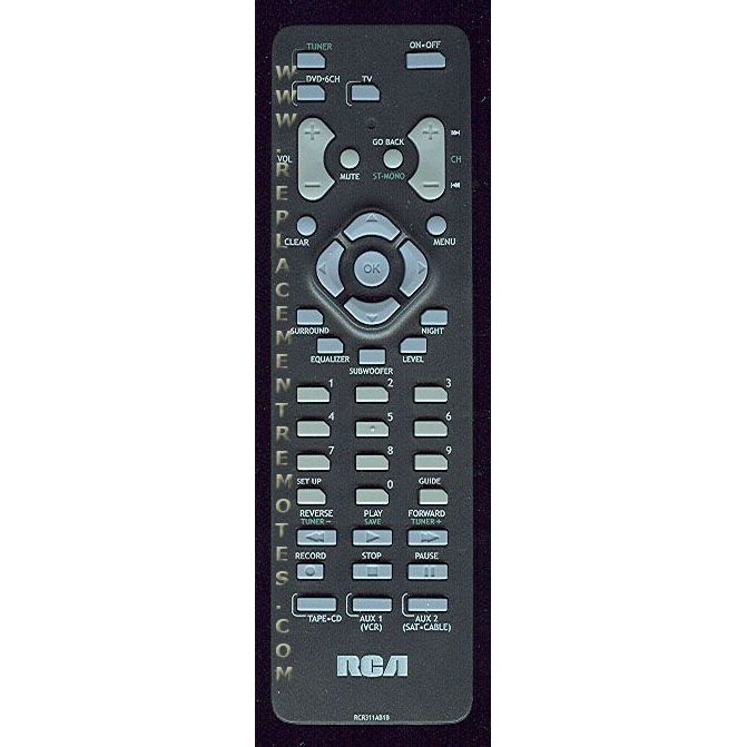 RCA RCR311AB1B TV Remote Control