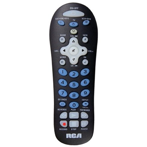 RCA RCR311BIR 3-Device Universal Remote Control