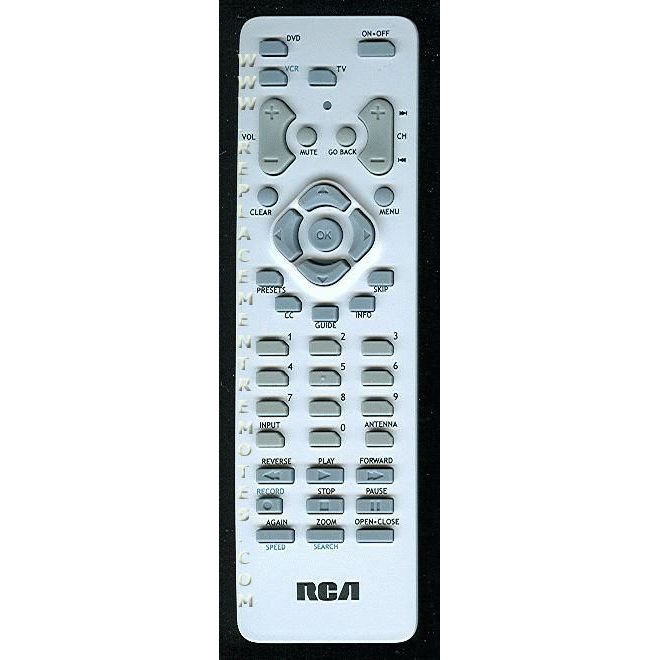 RCA RCR311TBM2 TV/DVD Remote Control