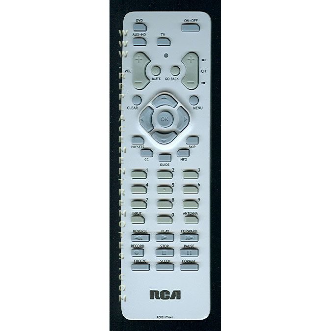 RCA RCR311THM1 TV Remote Control