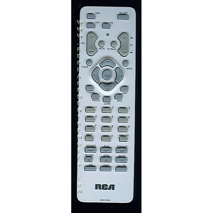 RCA RCR311TKM1 DVD/VCR Remote Control