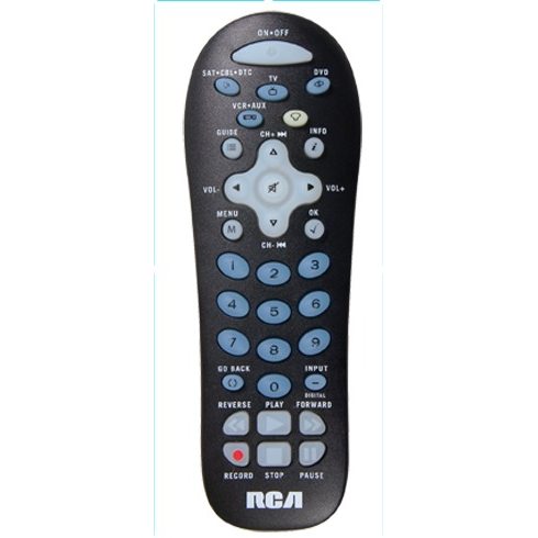 RCA RCR412BN 4-Device Universal Remote Control