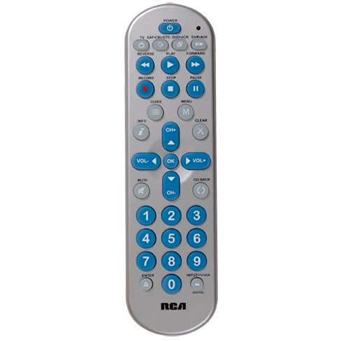 RCA RCR4358R 4-Device Universal Remote Control